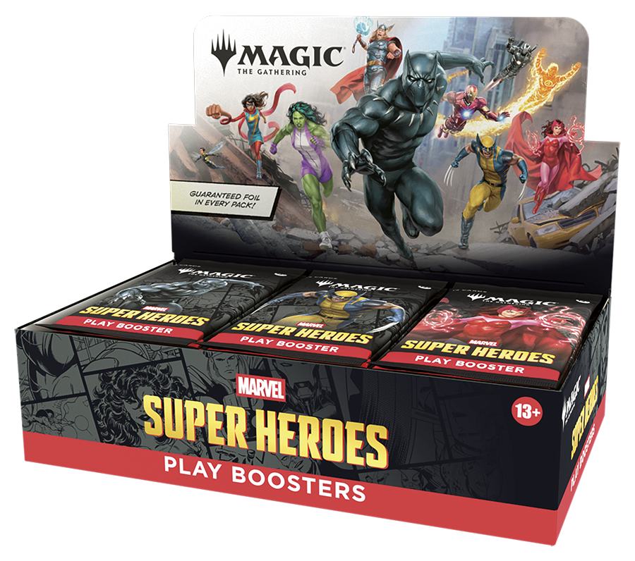 マジック：ザ・ギャザリング | マーベル スーパー・ヒーローズ プレイ・ブースターBOX ※ゆうパケット不可