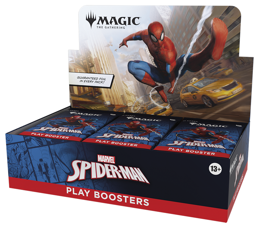 スパイダーマン プレイ・ブースターBOX ※ゆうパケット不可