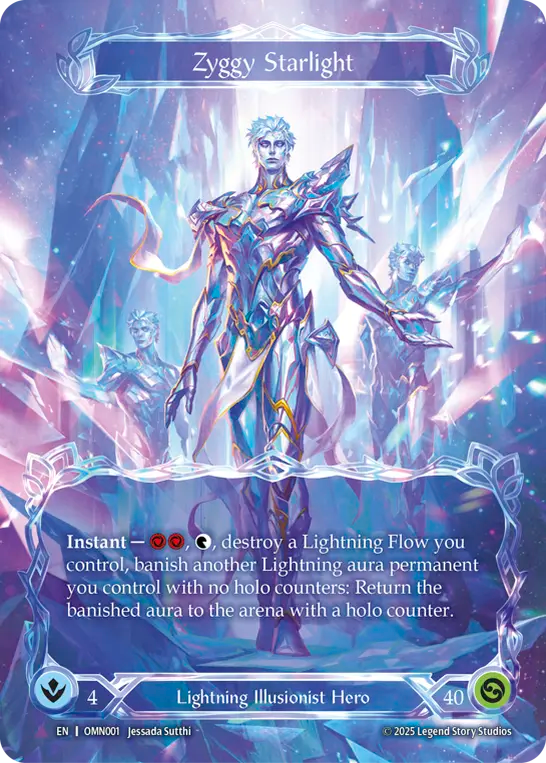 [Lightning]ジギー・スターライト/Zyggy Starlight [OMN][Cold Foil][Marvel]