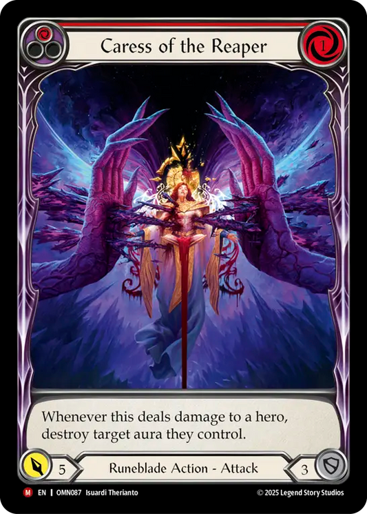 [Runeblade]死神の抱擁/Caress of the Reaper [OMN][Cold Foil]