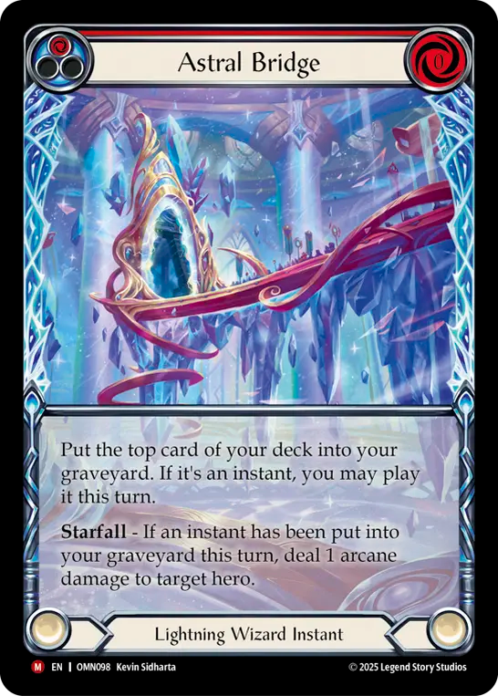 [Lightning Wizard]星界の橋/Astral Bridge [OMN][Cold Foil]