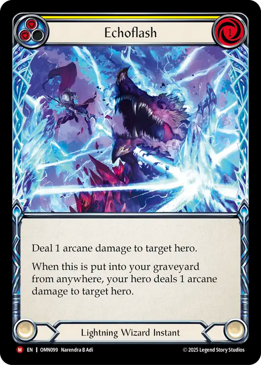 [Lightning Wizard]閃響/Echoflash [OMN][Rainbow Foil]