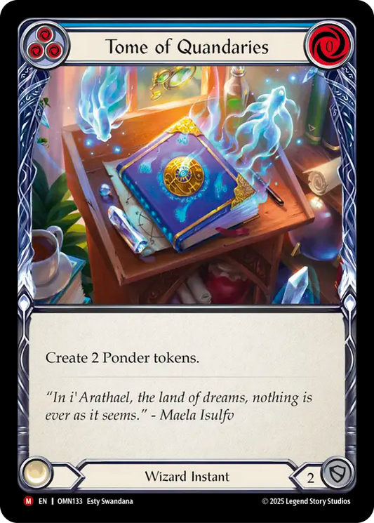 [Wizard]難題の秘本/Tome of Quandaries [OMN]