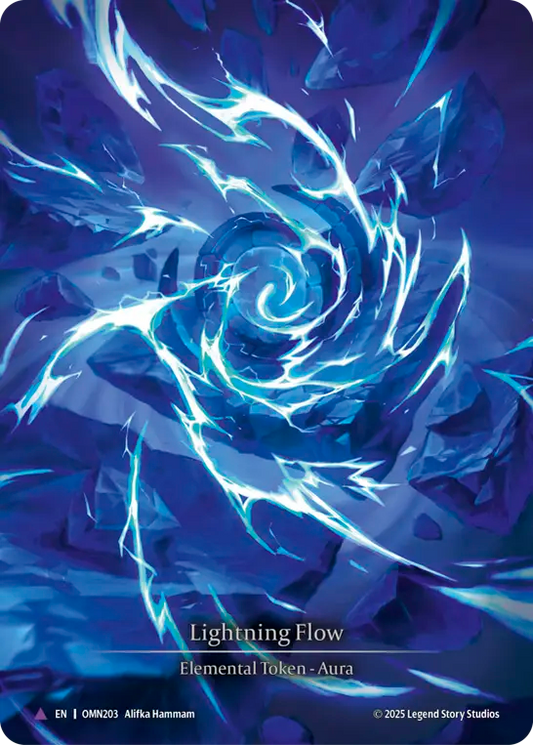 [Elemental]稲妻の流動/Lightning Flow(203-B) [OMN][Cold Foil][Marvel]