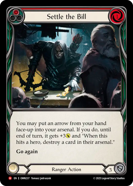 [Ranger]借りの精算/Settle the Bill [OMN][Rainbow Foil]