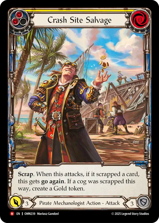 [Pirate Mechanologist]事故現場からの回収/Crash Site Salvage [OMN][Cold Foil]