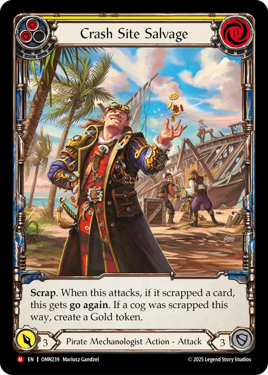 [Pirate Mechanologist]事故現場からの回収/Crash Site Salvage [OMN][Cold Foil]