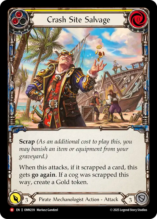 [Pirate Mechanologist]事故現場からの回収/Crash Site Salvage [OMN]