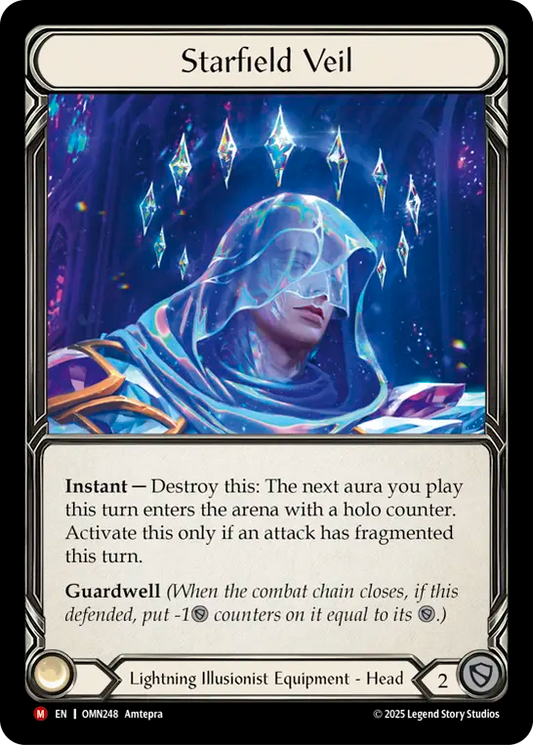 [Lightning Illusionist]星原のベール/Starfield Veil [OMN][Cold Foil]