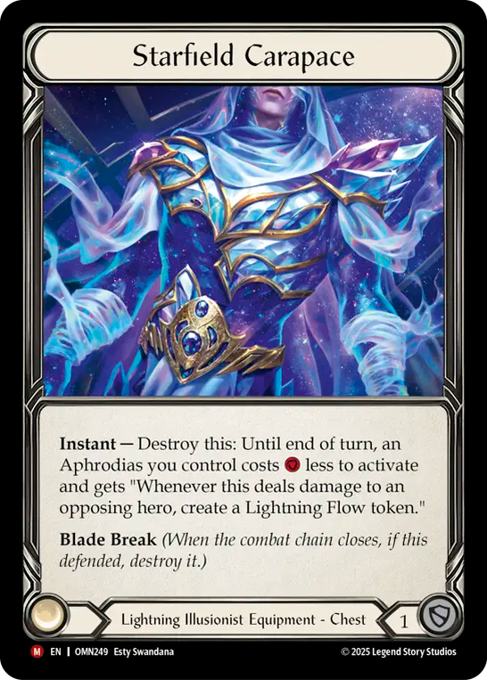 [Lightning Illusionist]星原の外殻/Starfield Carapace [OMN][Cold Foil]
