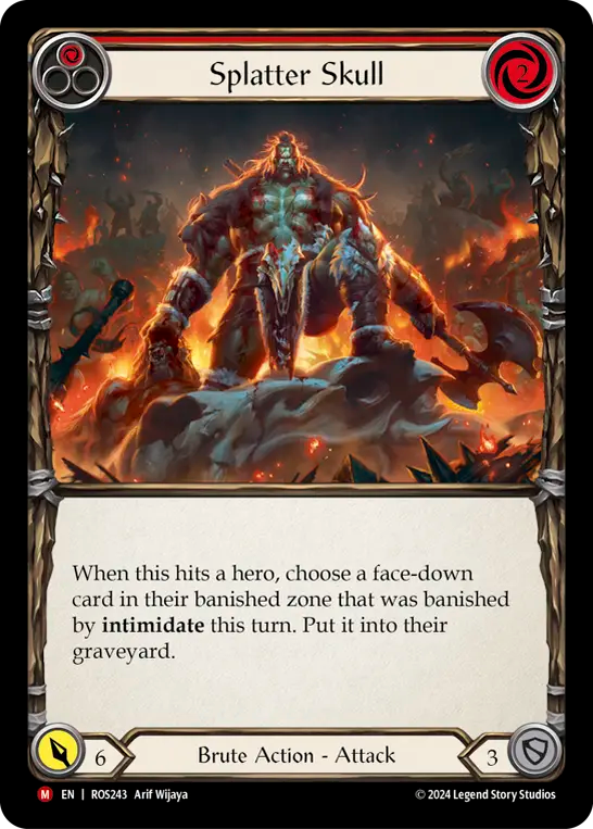 [Brute]頭蓋骨の粉砕/Splatter Skull [ROS]