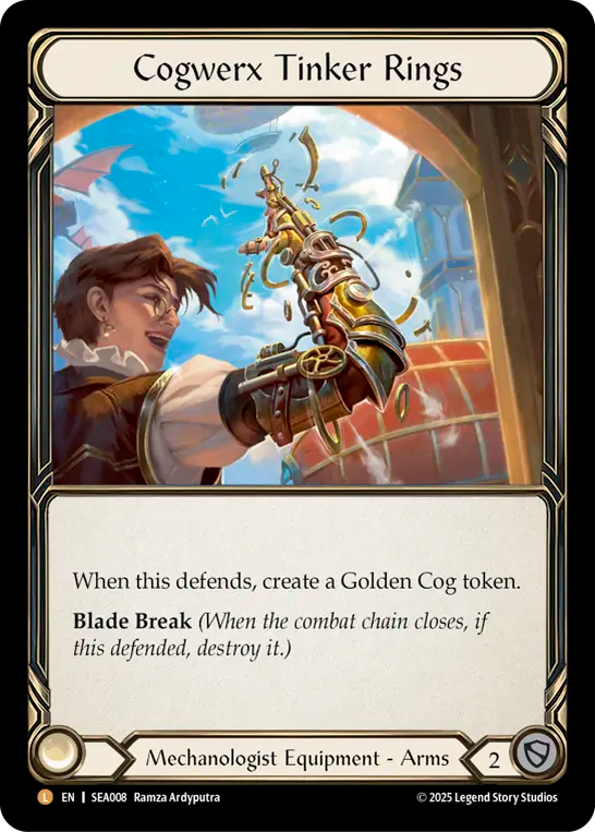 [Mechanologist]コグワークスの絡繰リング/Cogwerx Tinker Rings [SEA][Rainbow Foil]
