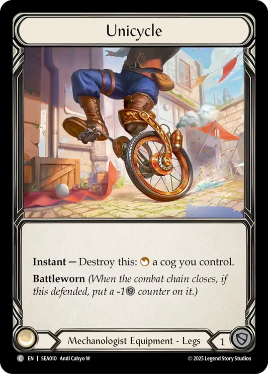 [Mechanologist]装着型一輪車/Unicycle [SEA][Cold Foil]