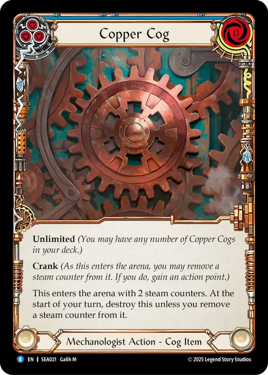 [Mechanologist]銅の歯車/Copper Cog [SEA][Rainbow Foil]
