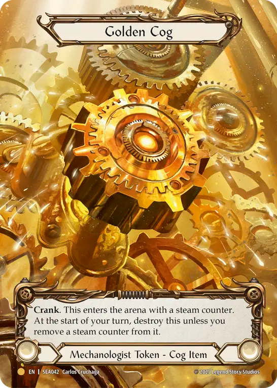 [Mechanologist]金の歯車/Golden Cog [SEA][Cold Foil]