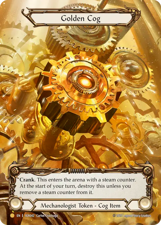 [Mechanologist]金の歯車/Golden Cog [SEA][Cold Foil]