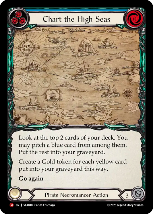 [Pirate Necromancer]蒼海の航海図/Chart the High Seas [SEA]