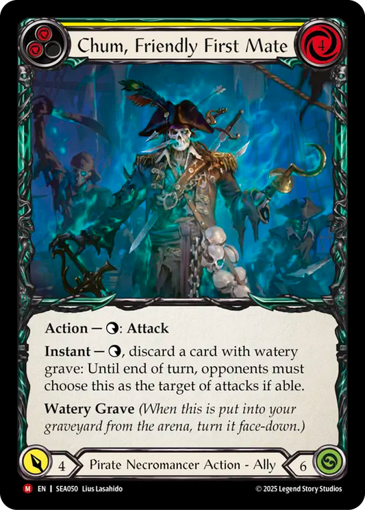 [Pirate Necromancer]陽気な副船長、チャム/Chum, Friendly First Mate [SEA]