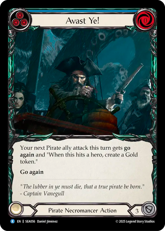[Pirate Necromancer]急げヨ！/Avast Ye! [SEA][Rainbow Foil]