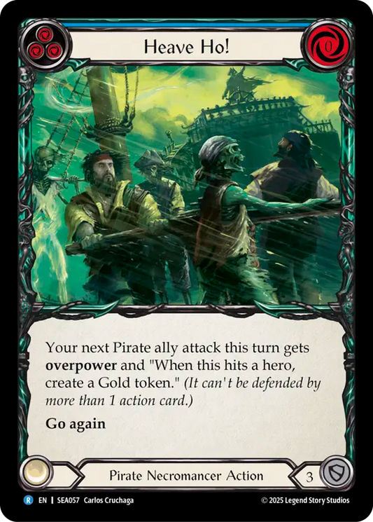 [Pirate Necromancer]ホを巻け！/Heave Ho! [SEA][Rainbow Foil]