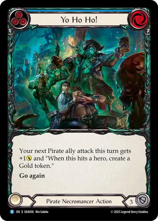 [Pirate Necromancer]ヨーホッホ！/Yo Ho Ho! [SEA][Rainbow Foil]