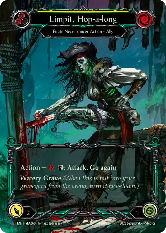 [Pirate Necromancer]片足飛びのリンピット/Limpit, Hop-a-long [SEA][Cold Foil][Marvel]