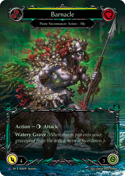 [Pirate Necromancer]バーナクル/Barnacle [SEA][Cold Foil][Marvel]