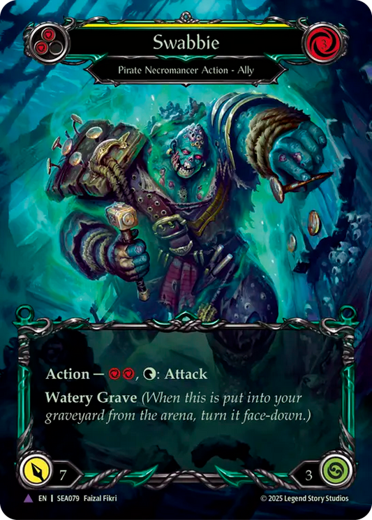 [Pirate Necromancer]スワビィ/Swabbie [SEA][Cold Foil][Marvel]