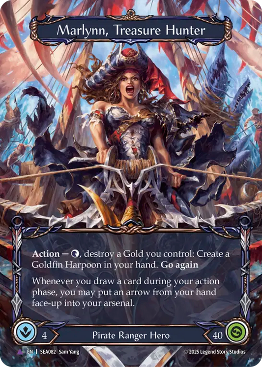 [Pirate Ranger]トレジャーハンター、マーリン/Marlynn, Treasure Hunter [SEA][Cold Foil][Marvel]