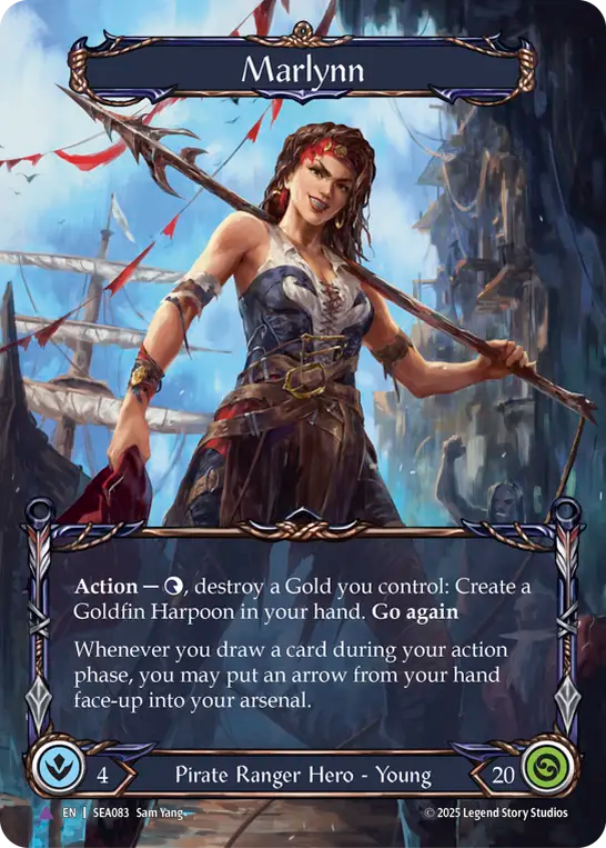 [Pirate Ranger]マーリン/Marlynn [SEA][Cold Foil][Marvel]