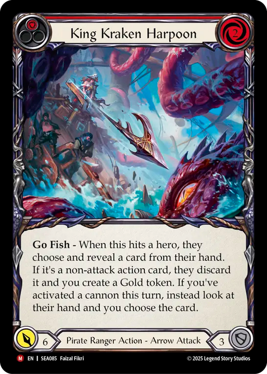 [Pirate Ranger]キングクラーケンの銛/King Kraken Harpoon [SEA][Rainbow Foil]