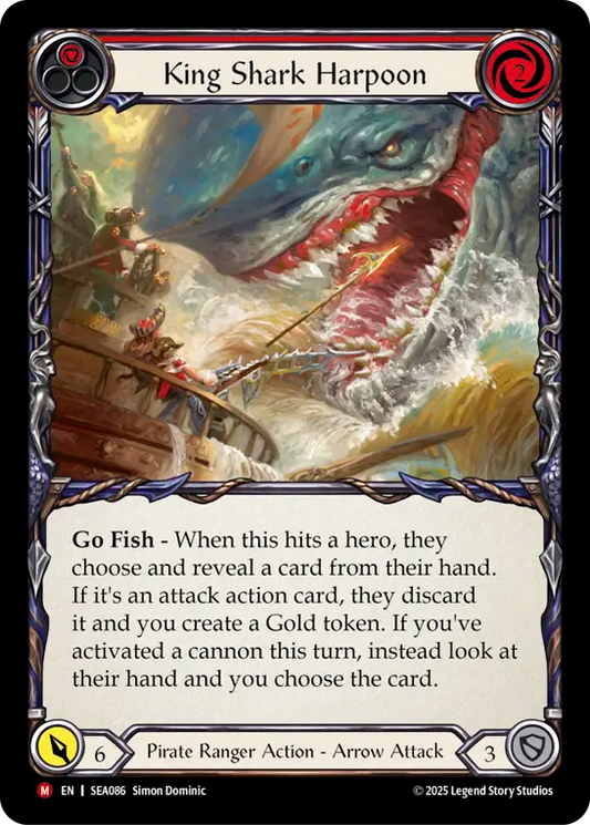[Pirate Ranger]キングシャークの銛/King Shark Harpoon [SEA][Rainbow Foil]