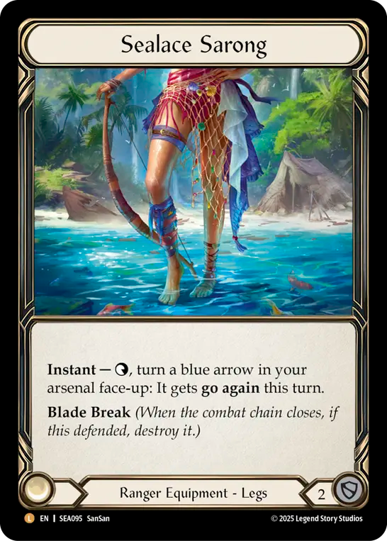 [Ranger]潮織のパレオ/Sealace Sarong [SEA][Rainbow Foil]