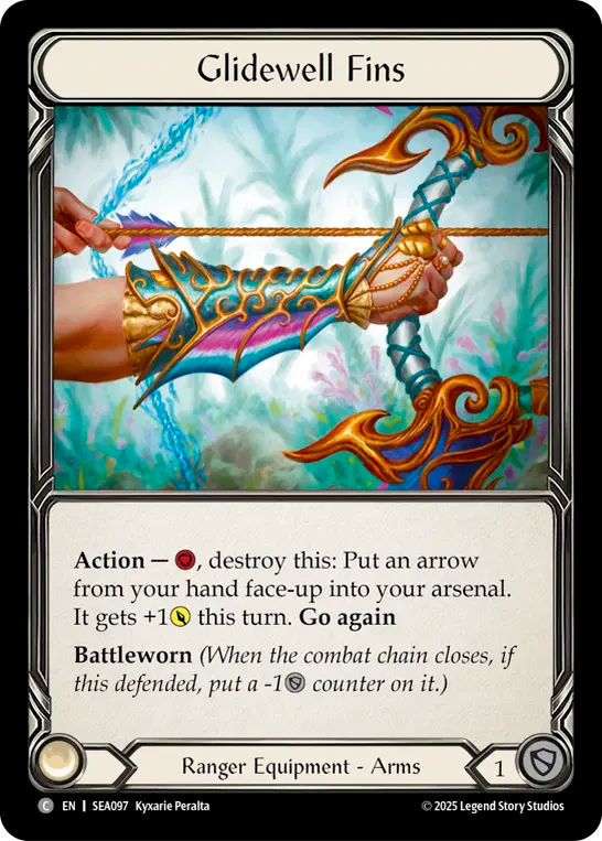 [Ranger]水麗な鰭手/Glidewell Fins [SEA][Cold Foil]
