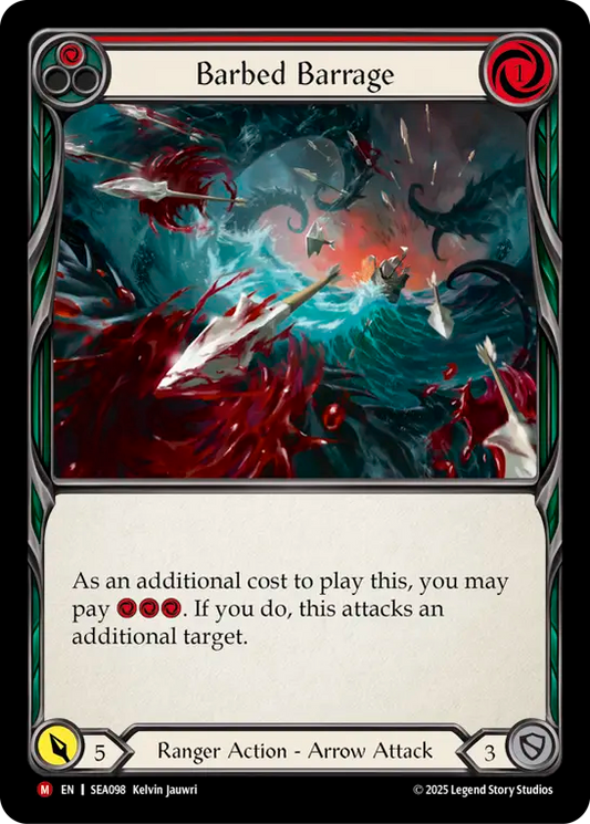 [Ranger]逆棘の弾幕/Barbed Barrage [SEA][Rainbow Foil]