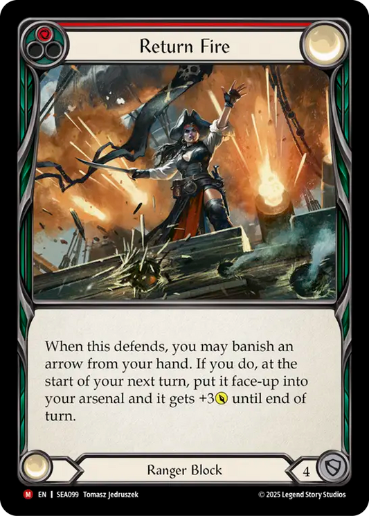 [Ranger]応戦砲火/Return Fire [SEA][Rainbow Foil]