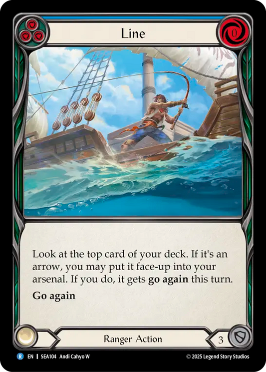 [Ranger]本糸通し/Line [SEA][Rainbow Foil]