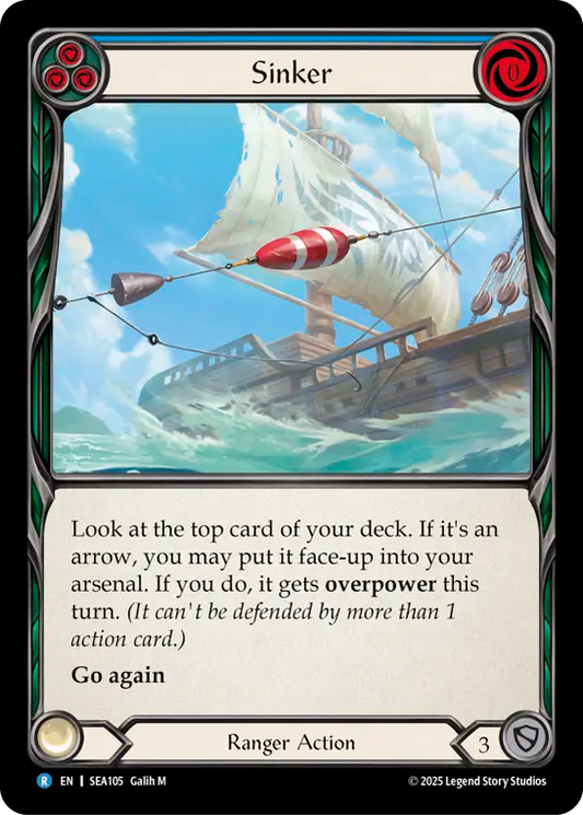 [Ranger]釣り押し引き/Sinker [SEA][Rainbow Foil]