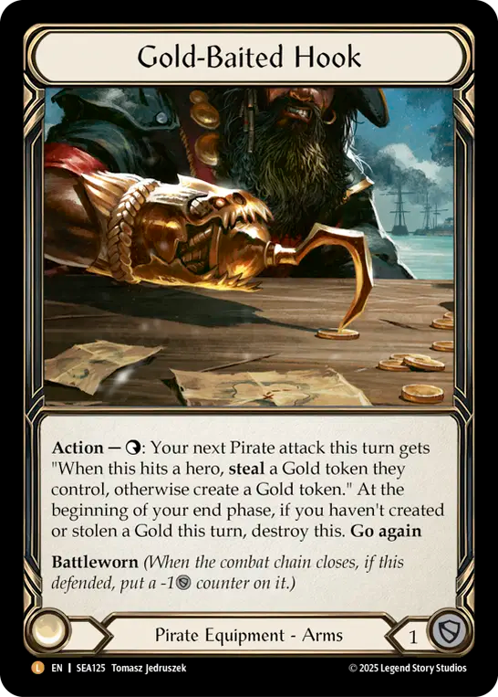 [Pirate]黄金のフック/Gold-Baited Hook [SEA][Cold Foil]