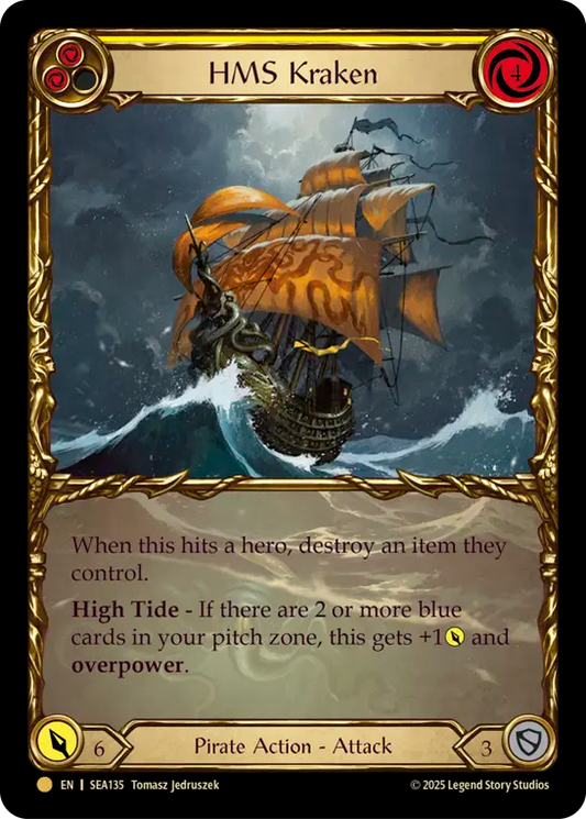[Pirate]荒名船クラーケン/HMS Kraken [SEA][Cold Foil]