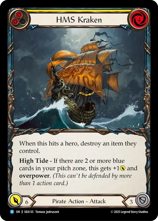 [Pirate]荒名船クラーケン/HMS Kraken [SEA][Rainbow Foil]