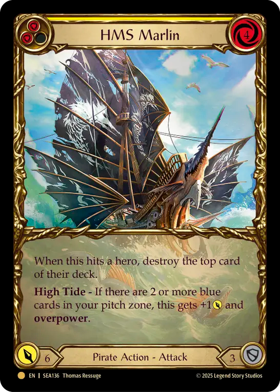 [Pirate]荒名船マールリン/HMS Marlin [SEA][Cold Foil]