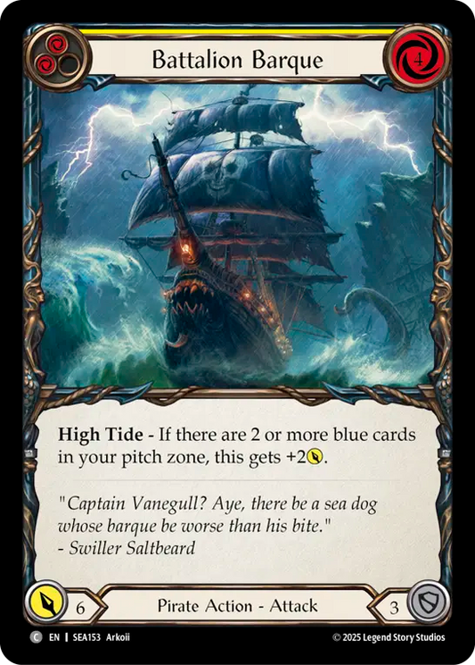 [Pirate]戦隊帆船/Battalion Barque [黄][SEA][Rainbow Foil]