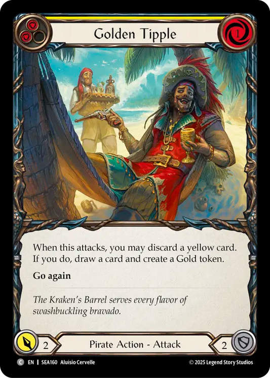 [Pirate]黄金の一杯/Golden Tipple [黄][SEA][Rainbow Foil]