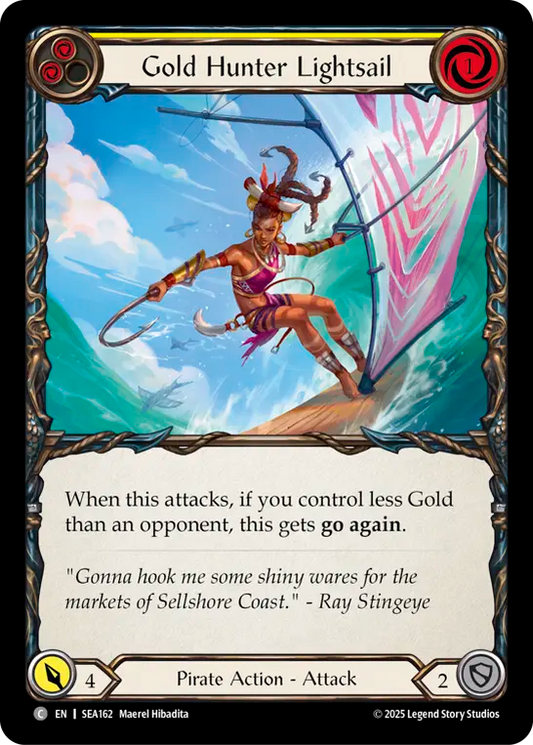 [Pirate]ゴールドハンターの軽帆/Gold Hunter Lightsail [SEA][Rainbow Foil]