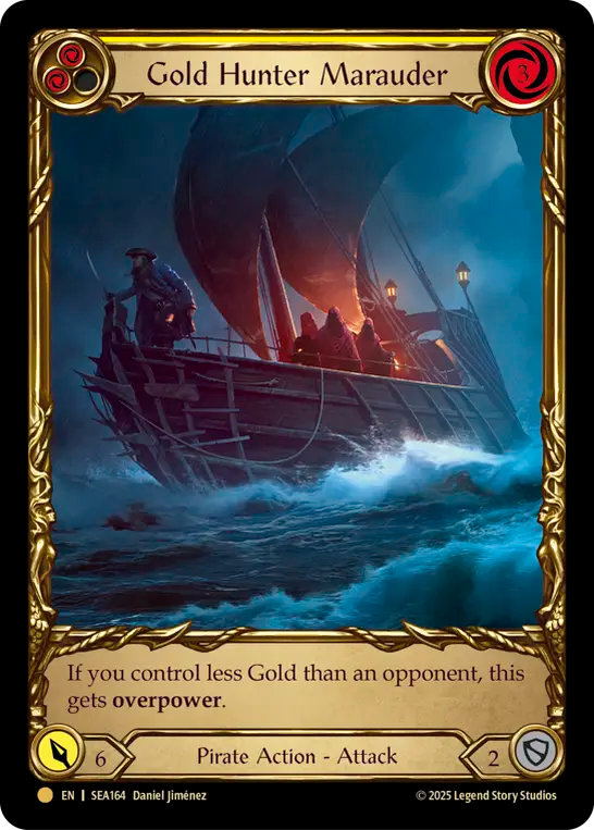 [Pirate]ゴールドハンターの略奪者/Gold Hunter Marauder [SEA][Cold Foil]