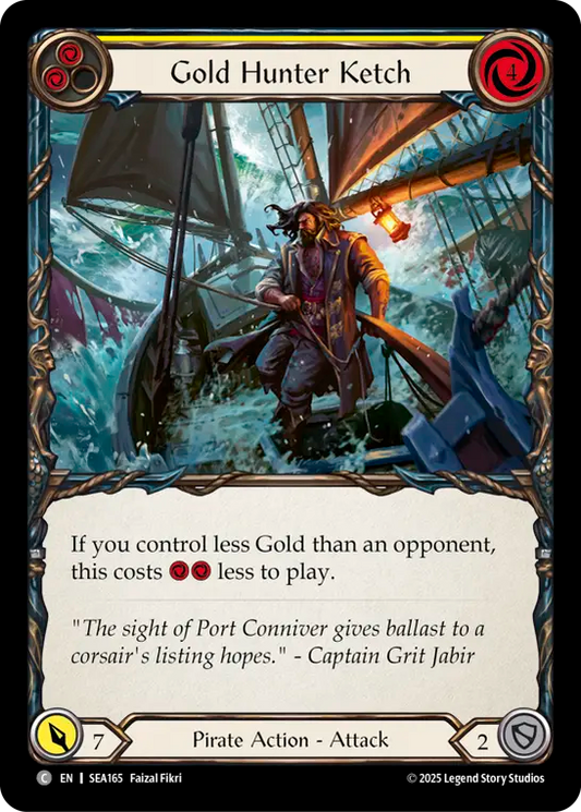 [Pirate]ゴールドハンターの縦帆船/Gold Hunter Ketch [SEA]
