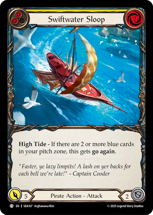 [Pirate]スウィフトウォーター・スループ/Swiftwater Sloop [黄][SEA][Rainbow Foil]