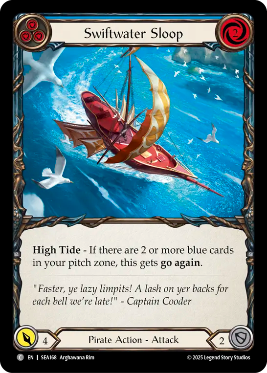 [Pirate]スウィフトウォーター・スループ/Swiftwater Sloop [青][SEA]