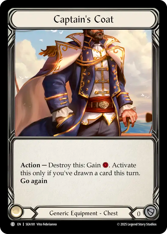 [Generic]キャプテンコート/Captain's Coat [SEA][Cold Foil]